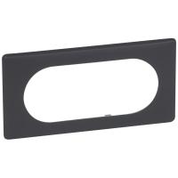 Legrand Celiane2 Перкаль черная Рамка 4/5 мод