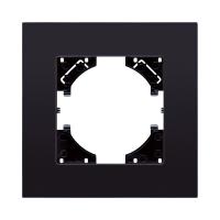 Рамка 1-постовая, стекло черный Kollinger Reflex MG RM1BK
