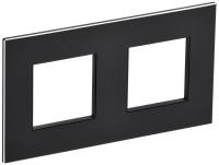 IEK SKANDY Металл Черный Рамка 2-ая SK-F32Bl