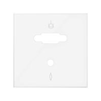 Simon 100 Белый матовый  Накладка розетки VGA + Mini-Jack