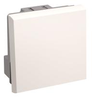 IEK PRIMER Выключатель проходной (переключатель) одноклавишный на 2 модуля. ВК4-21-00-П