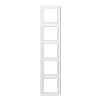 JUNG LS 990 Белый матовый Рамка 5-ая