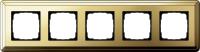 Gira ClassiX Латунь/Латунь Рамка 5-ая