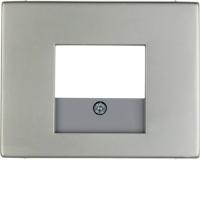 Berker K.5 Нержавеющая сталь Центральная панель для розетки TAE