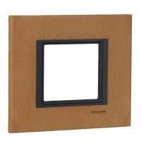 Schneider Electric Unica Class Светлая Кожа Рамка 1-ая