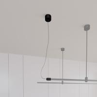 Arlight Потолочная чаша с питанием ART-APRIORI-CANOPY-SIDE-L5000-POWER (BK) (IP20 Металл, 3 года)