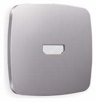 Лицевая панель OMEGA (Сталь матовый) для HDMI розетки QUANT OP5140