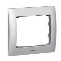Legrand Galea Life Тертый Алюминий/Brushed Aluminium Рамка 1-я
