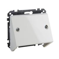 SE Merten SM Бел глянец Накладка наклонная для телекоммуникационнаяикационной техники