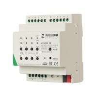 Arlight INTELLIGENT Актуатор KNX-4063-82-WTO-CL-DIN (BUS/230V, 6x300mA, KNX Secure) (IARL, IP20 Пластик, 2 года)