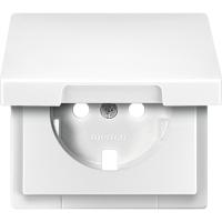 SE Merten SD Белый Центральная плата с крышкой для механизма розетки