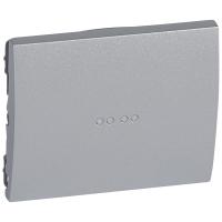 Legrand Galea Life Алюминий Клавиша 1-ая c точечной подсветкой