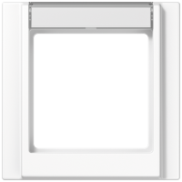 JUNG A 500 Белая Рамка 1-ая с шильдиком