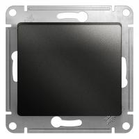 SE Glossa Антрацит Выключатель 1-клавишный сх.1, 10AX