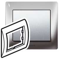 Legrand Galea Life Хром/Chrome Рамка 1-я