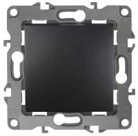 ЭРА 12-1108-05 Переключатель промежуточный, 10АХ-250В, IP20, 12, Антрацит