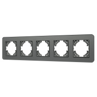 Arlight Рамка стеклянная FRM-OMALI-GS-5-GR (-)