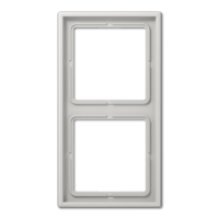 JUNG LS 990 Светло-серая Рамка 2-ая
