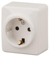 ЭРА 11-2204-02 Эксперт Сл.кость Розетка с/з со шт ОУ