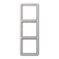 JUNG CD Светло-серая Рамка 3-ая ударопрочная