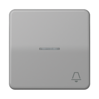 JUNG CD 500/CD plus Серая Клавиша 1-ая с/п с символом ЗВОНОК