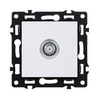 Розетка TV, белый Kollinger Asthetik AS-020WH