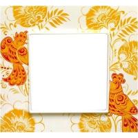 Schneider Electric Unica Quadro Белый Гжель Рамка 1-ая (эксперимент)