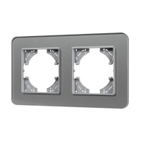 Arlight Рамка стеклянная FRM-OMALI-SFGS-2-GR (-)