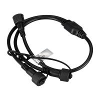 Arlight Коннектор питания ARD-CLASSIC-SYNC-RGB Black (230V, 2 ports) (Ardecoled, Закрытый)