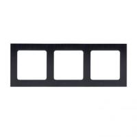 EKF PROxima Стокгольм Черный Металл Рамка 3-ая