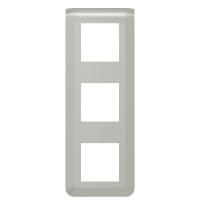 Legrand Mosaiс Рамка - Программа Mosaic - 3х2 модуля - вертикальная - алюминий