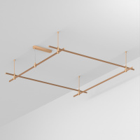 Arlight Основание ART-APRIORI-QUADRAT-ROD-400-2000x2000 (GD) (IP20 Металл, 3 года)