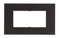 ABB NIE Zenit Антрацит Рамка итальянский стандарт на 4 модуля