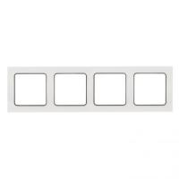 EKF PROxima Стокгольм Белый Линяя черная Рамка 4-ая