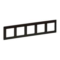 Legrand Valena LIFE Темное дерево Рамка 5-ая