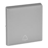 Legrand Valena LIFE Алюм Клавиша выключателя кнопочного с символом "звонок"