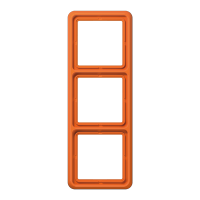 JUNG CD Оранжевая Рамка 3-ая ударопрочная