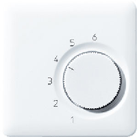 JUNG CD 500/CD plus Черная Накладка термостата комнатного (мех TR236U, TR246U)