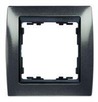 Simon 82 Серый гранит/Графит Рамка 4-ая