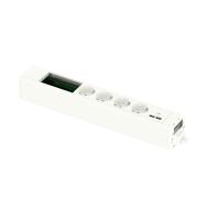 SE Unica System+ Блок 4хРозетка (2К+З) + 2xUSB A/C + место (45х90) под VDI БЕЛЫЙ