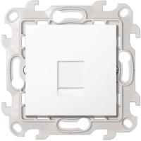 Simon 24 Harmonie Розетка для передачи данных RJ45 Cat.6 UTP белого цвета