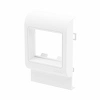 DKC PDA-45N 100 Рамка-суппорт под 2 модуля 45x45 мм (розница 2 шт)