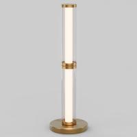 Настольный светодиодный светильник 80536/1 латунь Eurosvet Stark