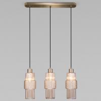 Подвесной светильник с плафонами 50209/3 бронза Eurosvet Soho