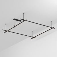 Arlight Основание ART-APRIORI-QUADRAT-ROD-400-2000x2000 (BK) (IP20 Металл, 3 года)