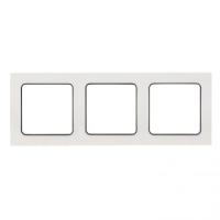 EKF PROxima Стокгольм Белый Линяя черная Рамка 3-ая