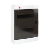 DKC Щиток настен.с дверц.24мод.,IP41,бел.,с усил клем.блок.2х87308