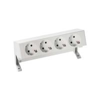 Simon 400 Белый Настольный розеточный блок, 4х2P+E