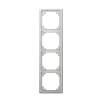 JUNG CD plus Светло-серая Рамка 4-ая