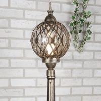 Sirius F черное золото уличный светильник на столбе IP44 Sirius F Elektrostandard Sirius a026100